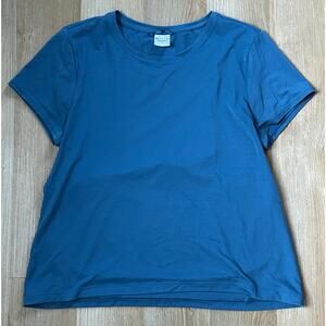 Athleta Air Out Cinch Tee Shirt in Jay Blue Size M‎